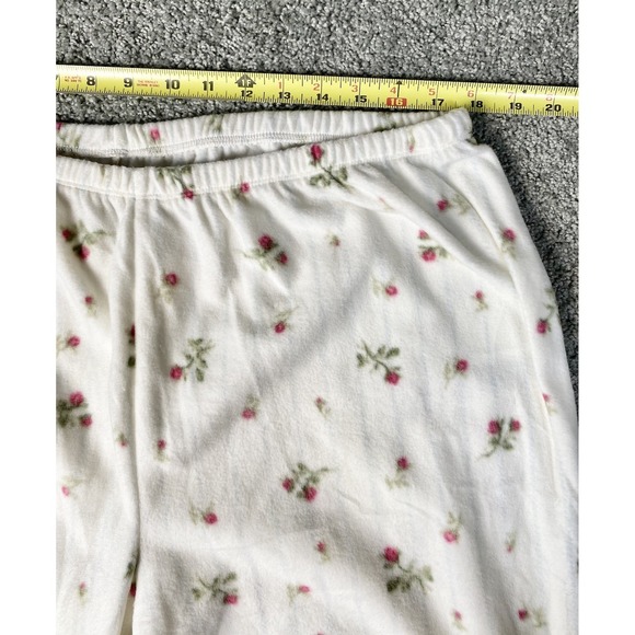 Lauren Ralph Lauren NWT Sz XL 2-Piece Button Front Fleece Women's Pajama Set - Picture 13 of 16